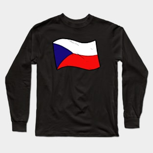 Flag of the Czech Republic Long Sleeve T-Shirt